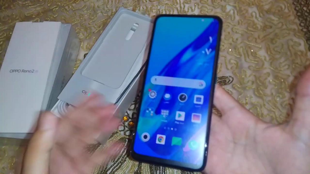 فتح صندوق oppo Reno 2F