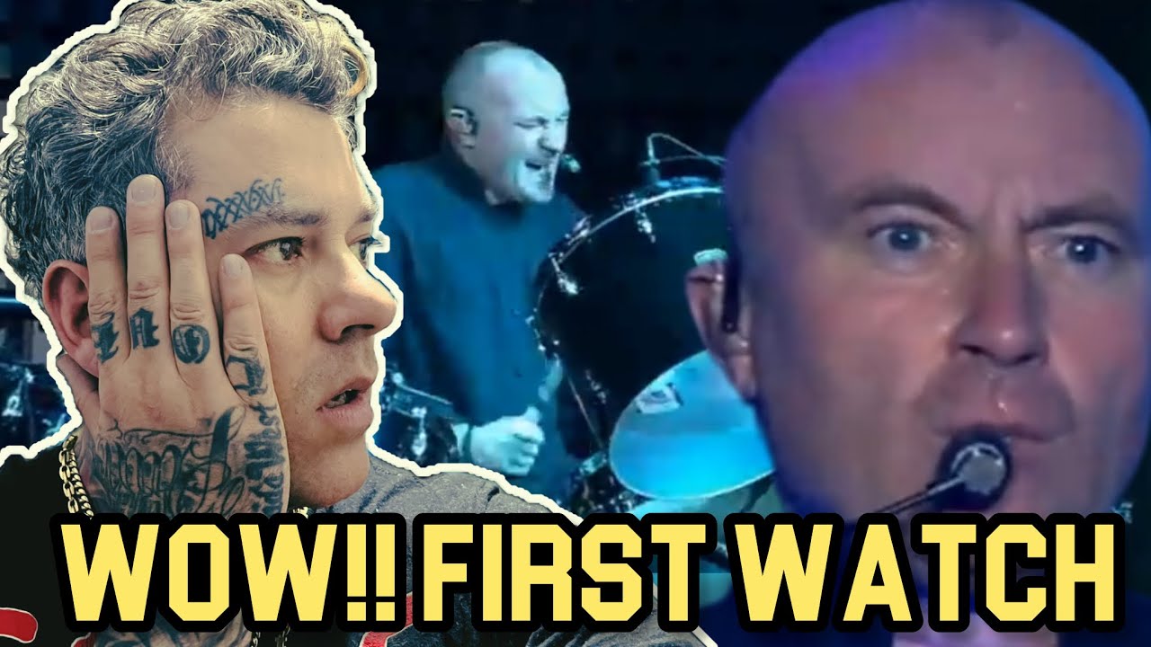My FIRST TIME REACTION to Phil Collins - In The Air Tonight (Live)