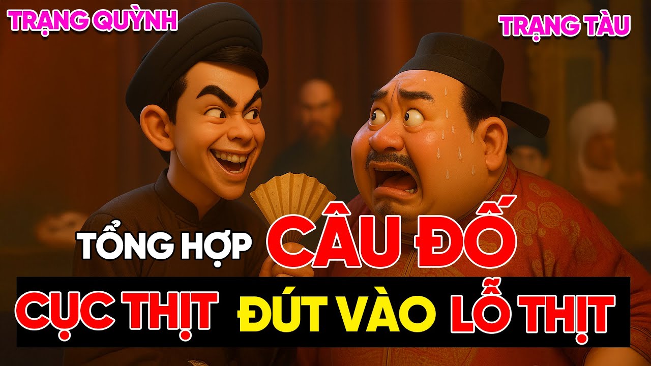 [Full] Cục Thịt Đút Vào Lỗ Thịt | Trạng Quỳnh Giải Đố Khiến Vua Tàu Đỏ Mặt