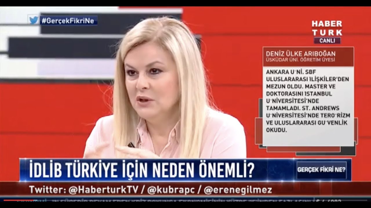 Deniz Ülke Arıboğan - Gerçek Fikri Ne? - Habertürk TV - 7 Eylül 2018