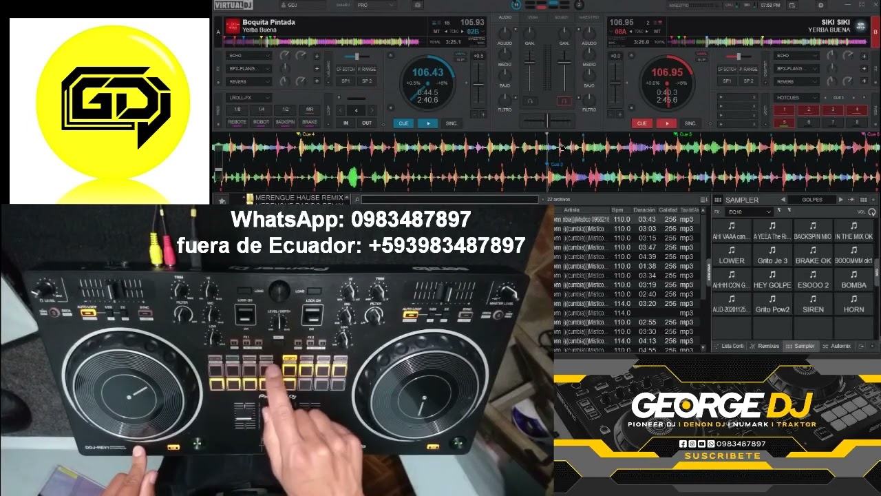 PIONEER REV1 mapper Virtual Dj