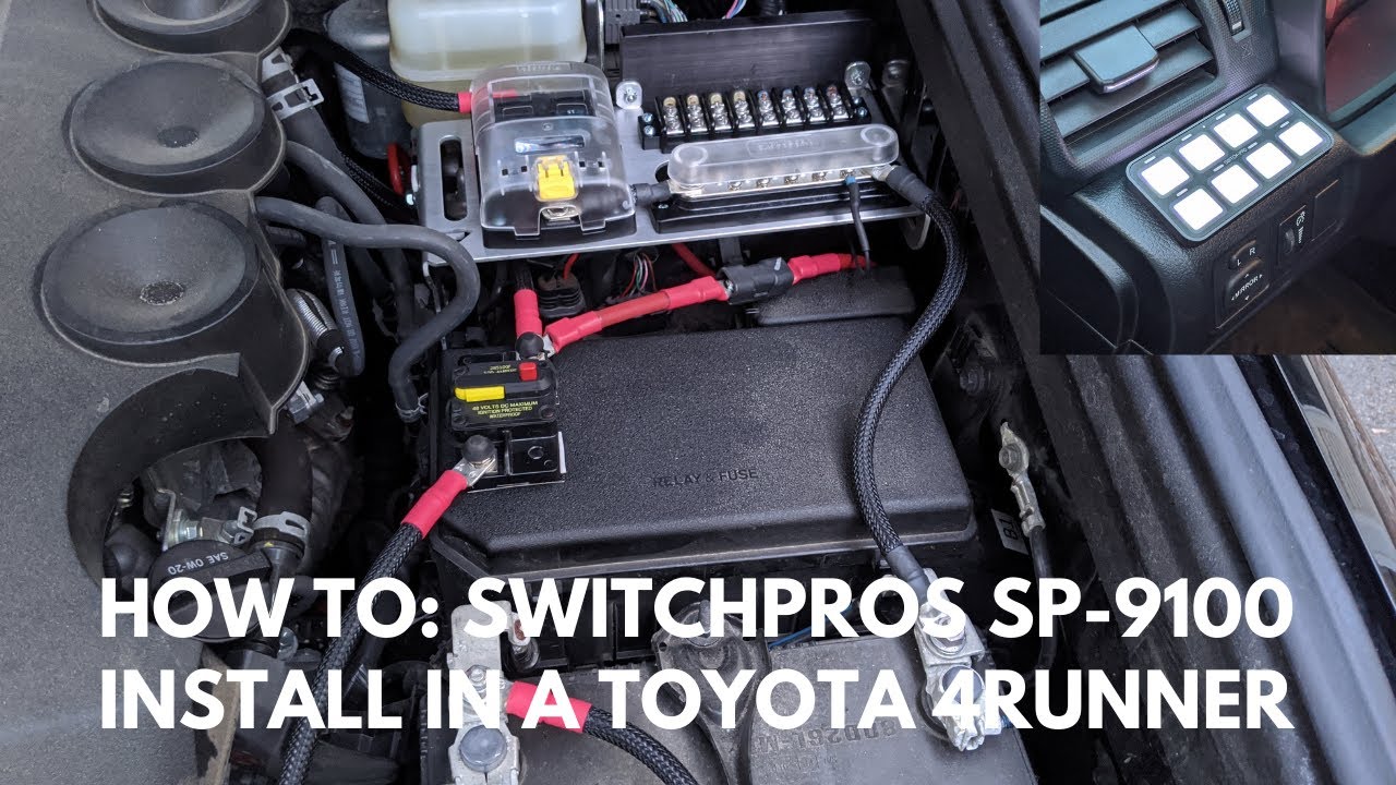 How To: Switch-Pros SP-9100 Install In 2019 Toyota 4 Runner Part 2