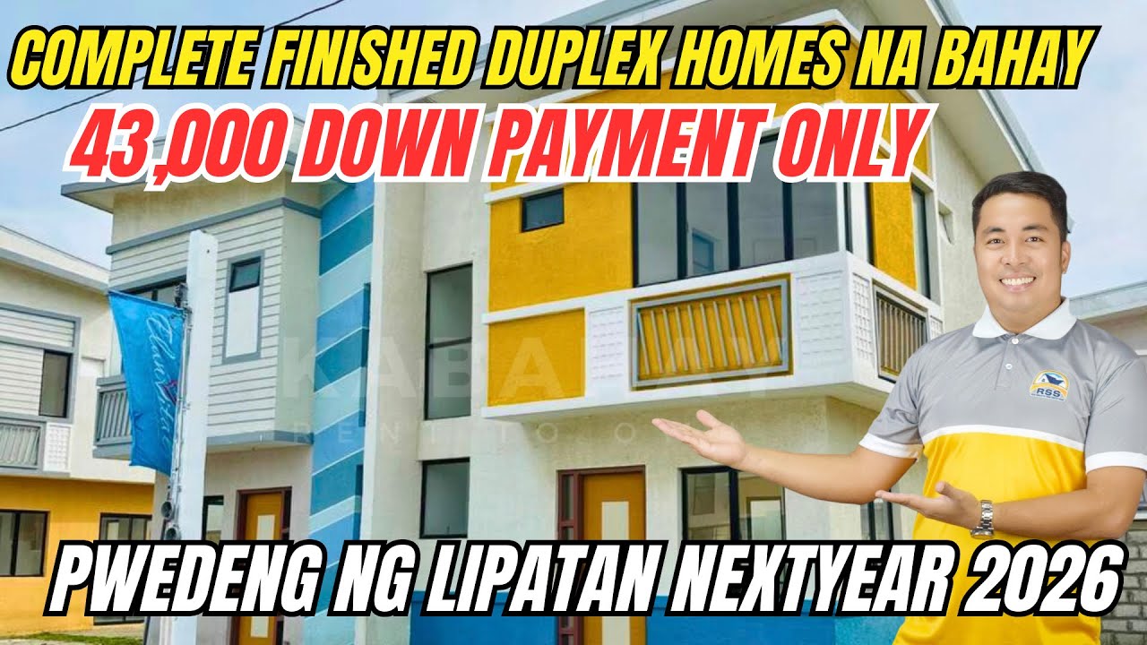 Pinaka Murang Down Payment na Complete Finished Duplex Homes | Estanzia Enclave in Tanza Cavite