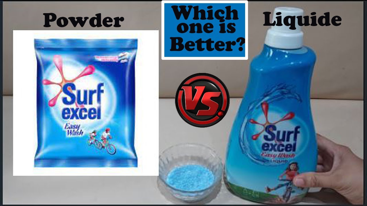 Surf Excel Easy Wash Liquid & Powder | इनमे से कौनसा बेहतर है? | Honest Review
