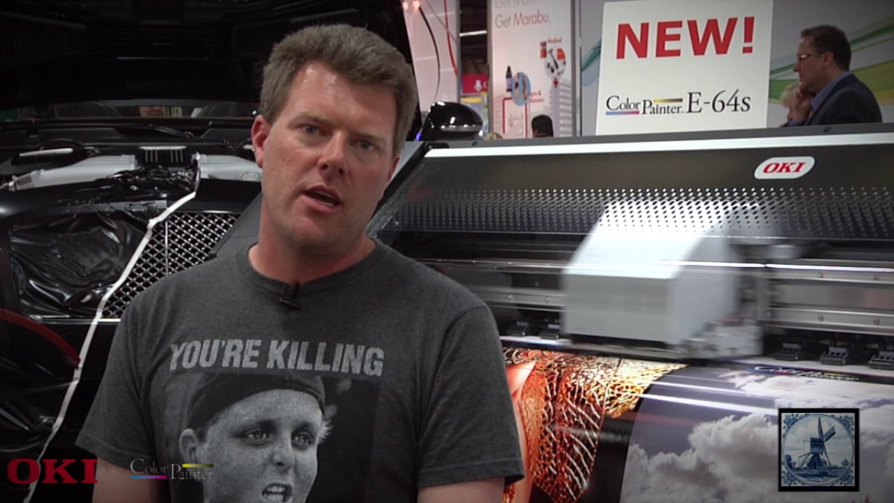 Dutch Boy Graphics Recommends the OKI Data ColorPainter E-Series Printer