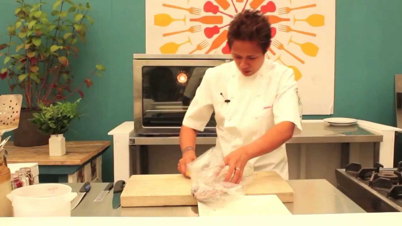 Monica Galetti: How to fillet a sea bream fish