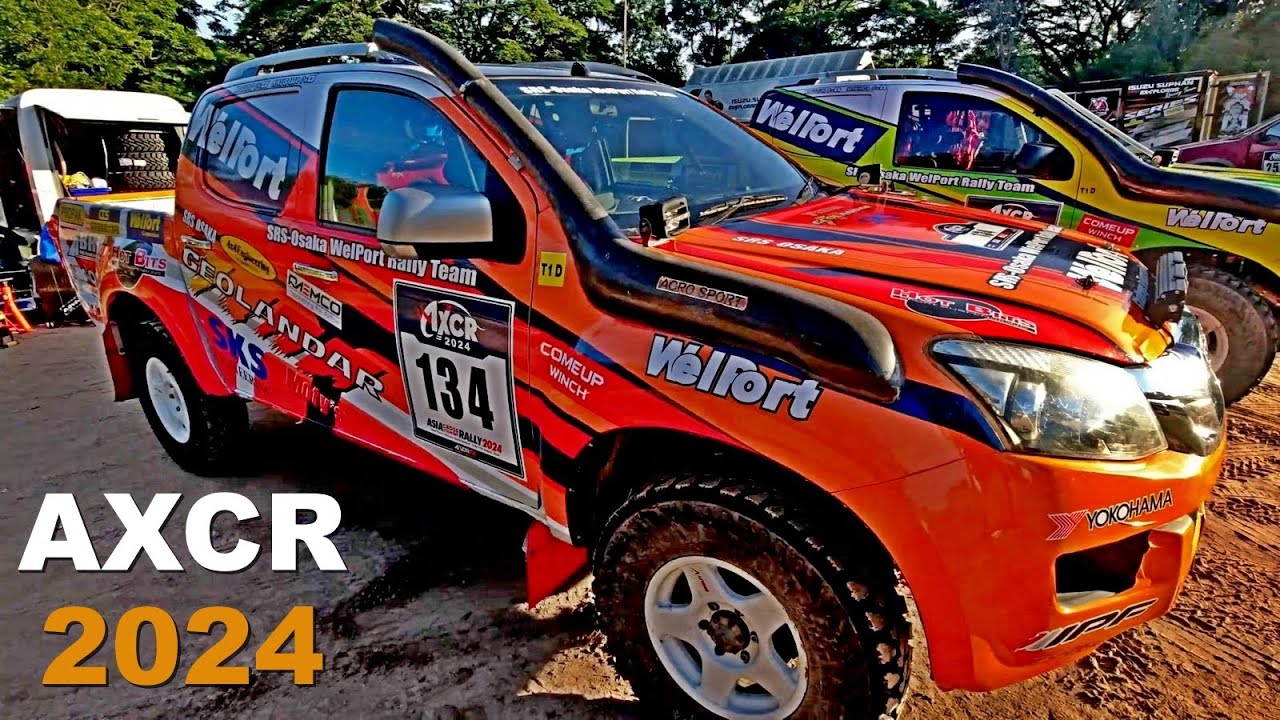 RACING TRUCKS at the Asia Cross Country Rally (AXCR) 2024
