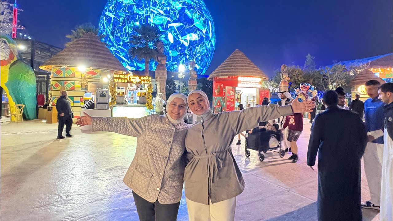 A night at the boulevard world 🎡🎟️ | ليلة في البوليفارد وورلد 🎠🤍