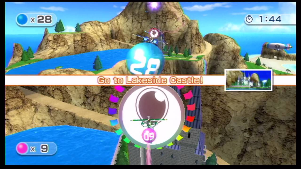 Wii Sports Resort: Air Sports Dogfight Daytime