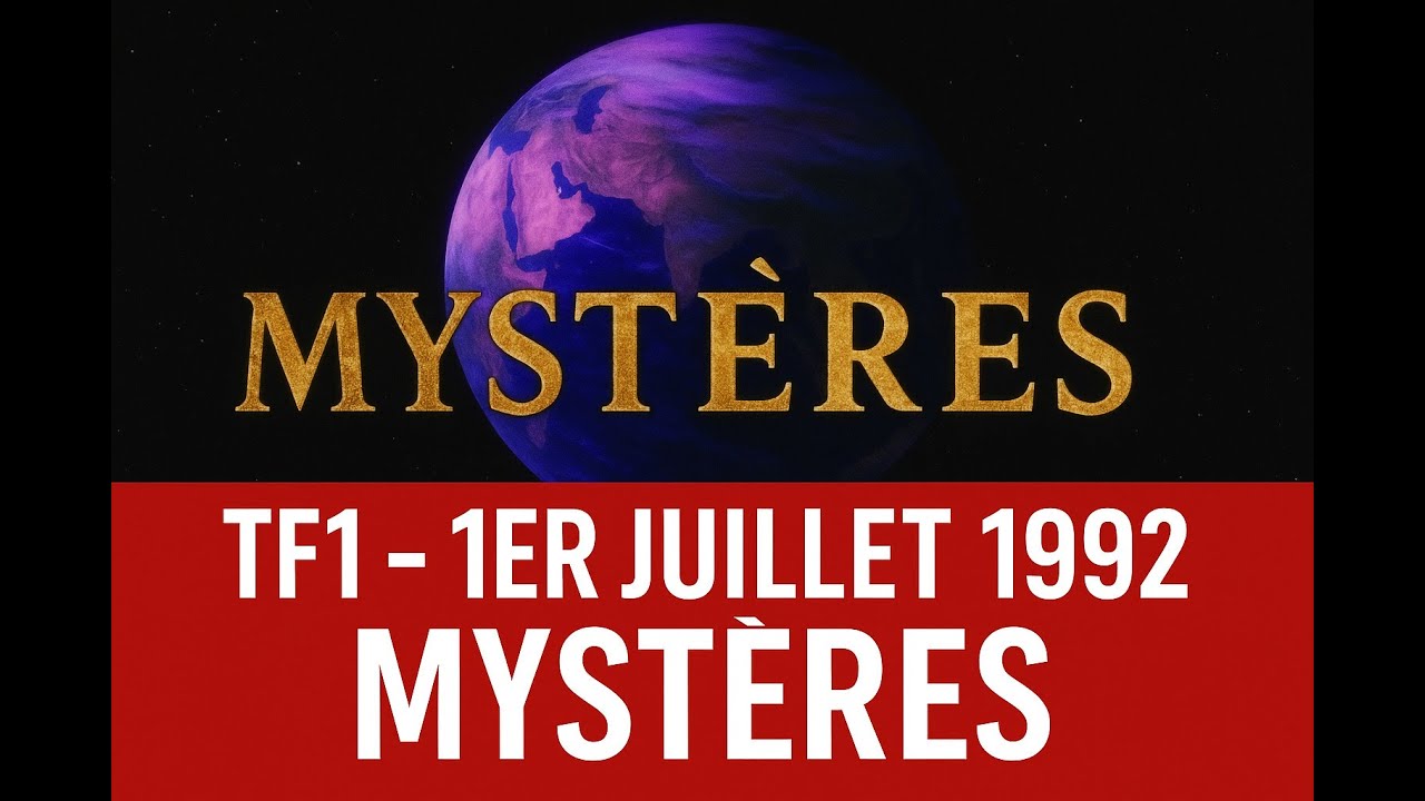&Eacute;mission Myst&egrave;res #1 TF1 - 8 juillet 1992 (remastered)