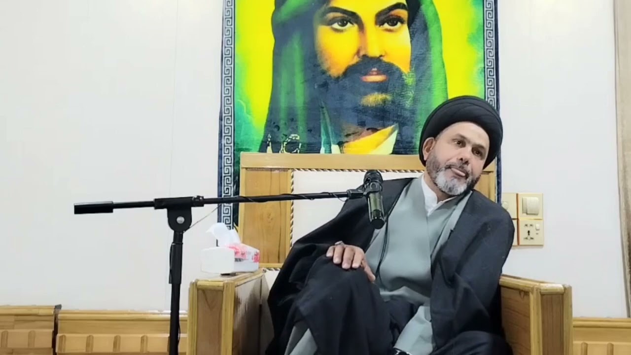 محاضرة دينية السيد عباس الشوكي في دار الشيخ حازم الوائلي. (والعصر ان الانسان لفي خسر)