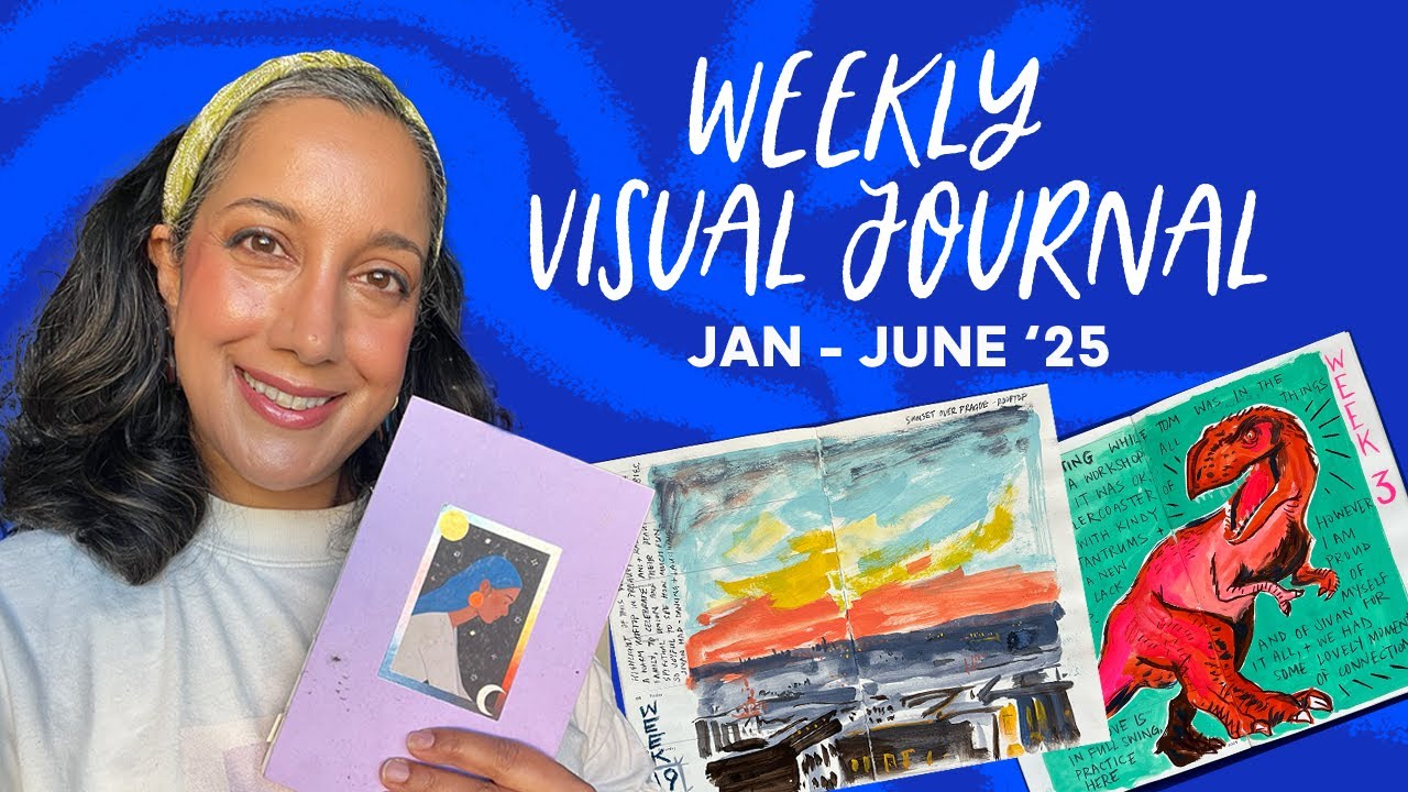 Look inside Part 1 of my Weekly Visual Journal