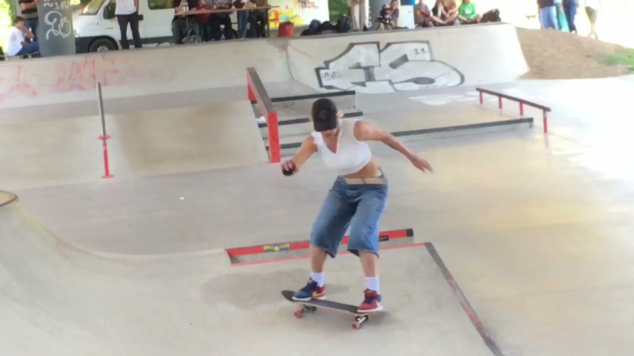 Skate Contest Under The Bridge Tübingen