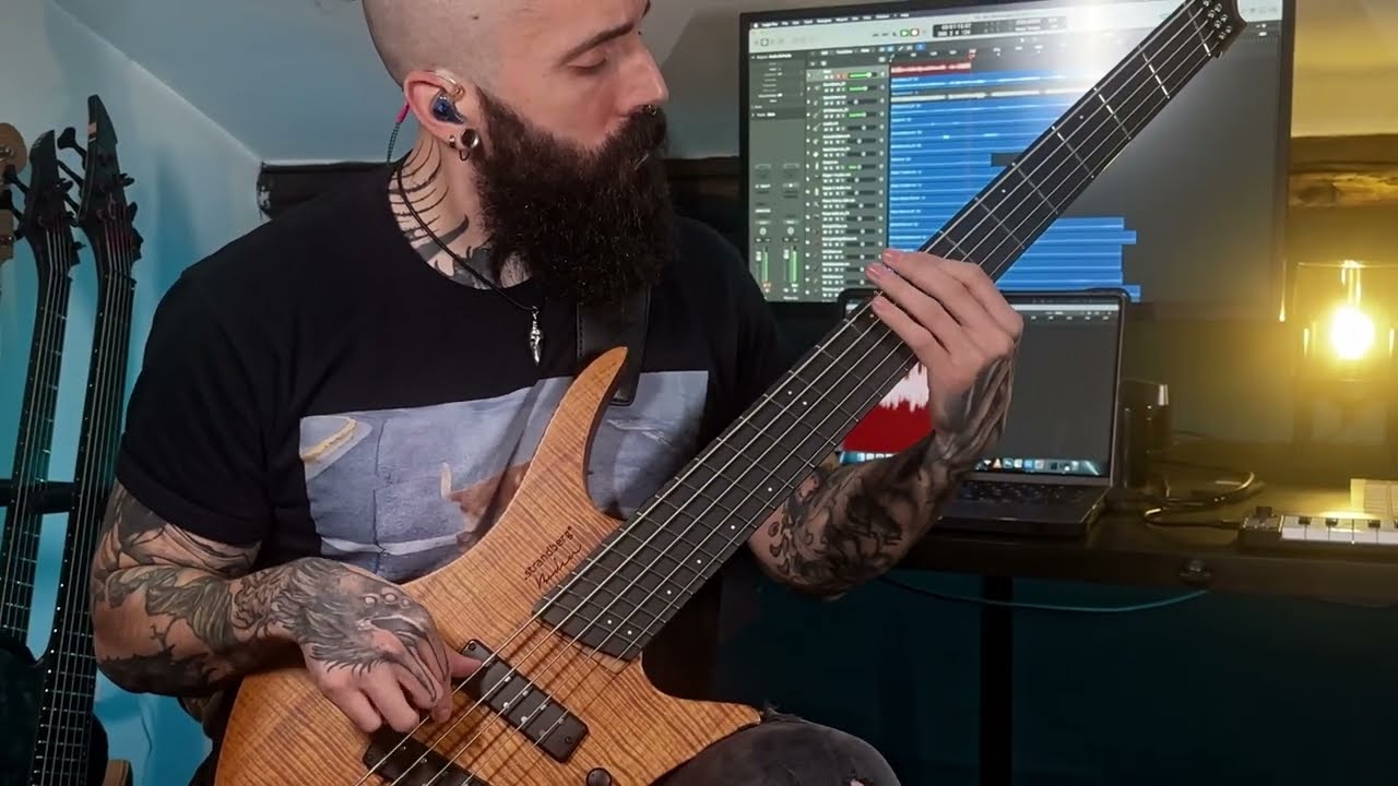 Ne Obliviscaris - Misericorde I & II @MartinoGarattoni bass PT for @StrandbergguitarsOfficial