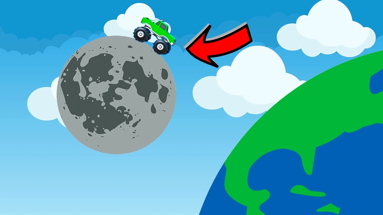 The World's first MOON LANDING in Poly Bridge 2!!!
