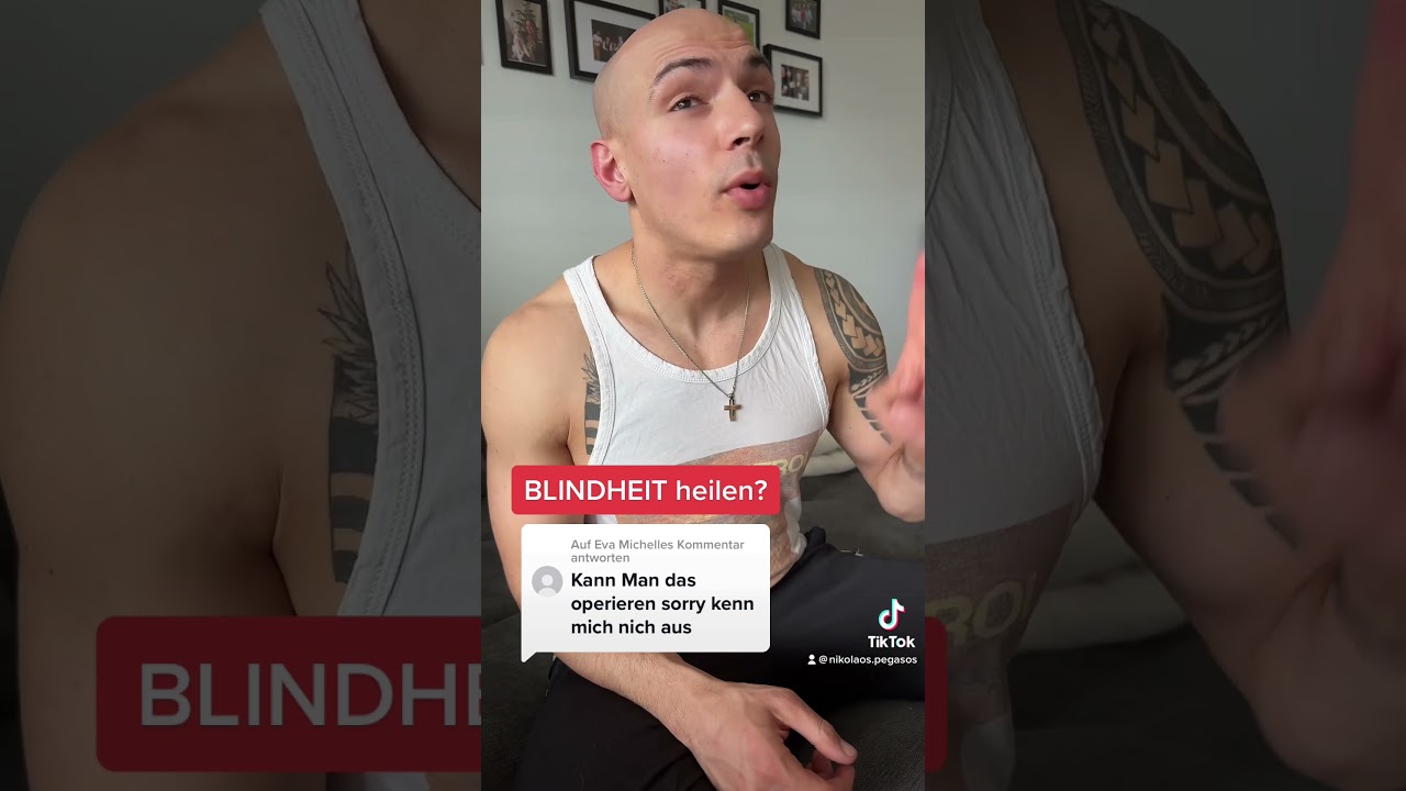 Kann man meine Blindheit operieren? ￼