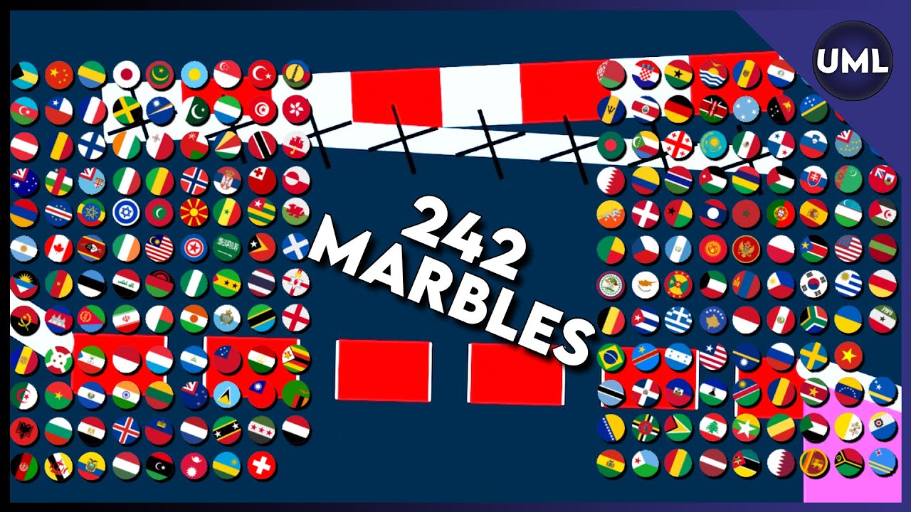 Glacier Falls Marble Race - Ultimate Marble League - Race 6