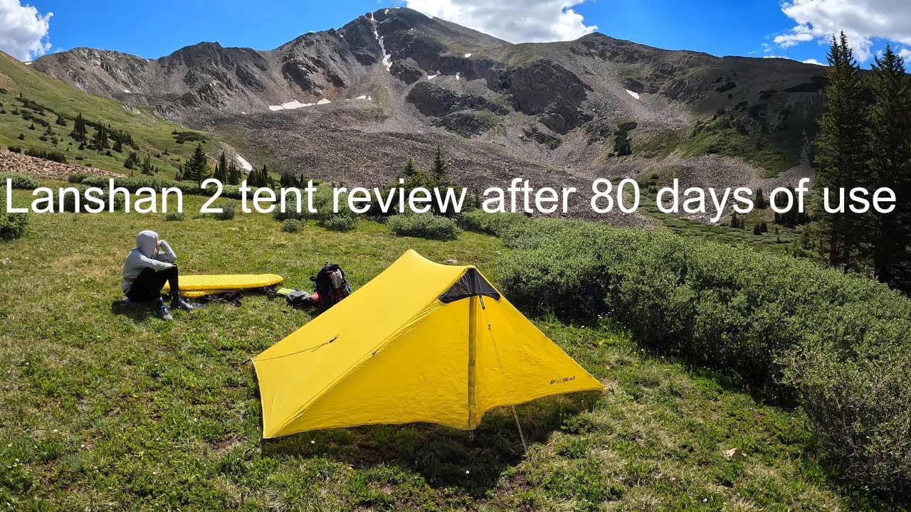 Lanshan 2 Tent. Updated review after 80 days of use after completing the Colorado Trail.