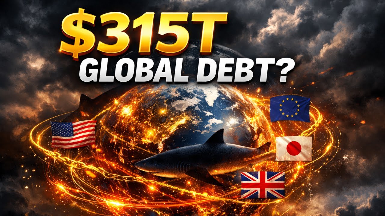 $315 Trillion Global Debt Explained | Why the World Owes Itself #financialfreedom