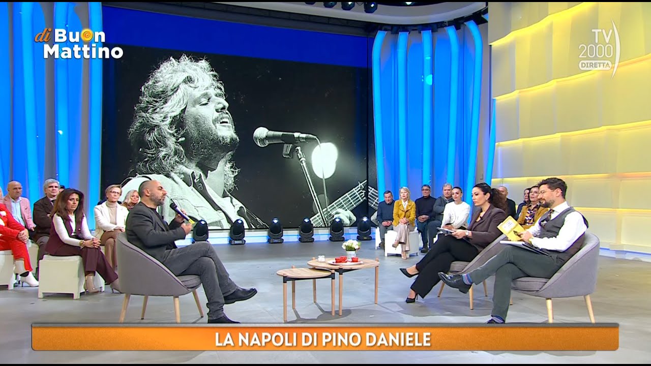 Di Buon Mattino (Tv2000) - A Napoli con Pino Daniele