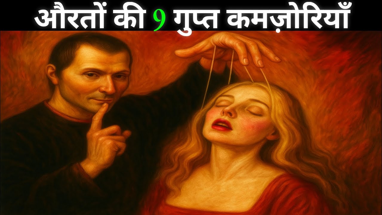9 Weaknesses of Women 🔥 जो औरतें आपसे कभी नहीं बताएंगी | Machiavelli Female Psychology Explained