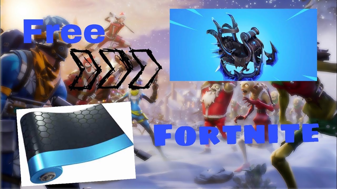 Fortnite Winter Thorn Glider Gameplay (rare)