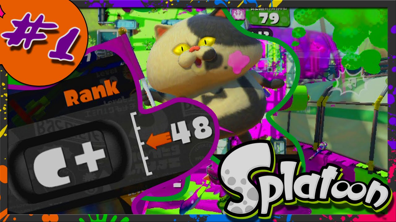 【Splatoon】Splat Roller WRECKAGE! | Road to Ranked #001 [Nintendo Wii U]