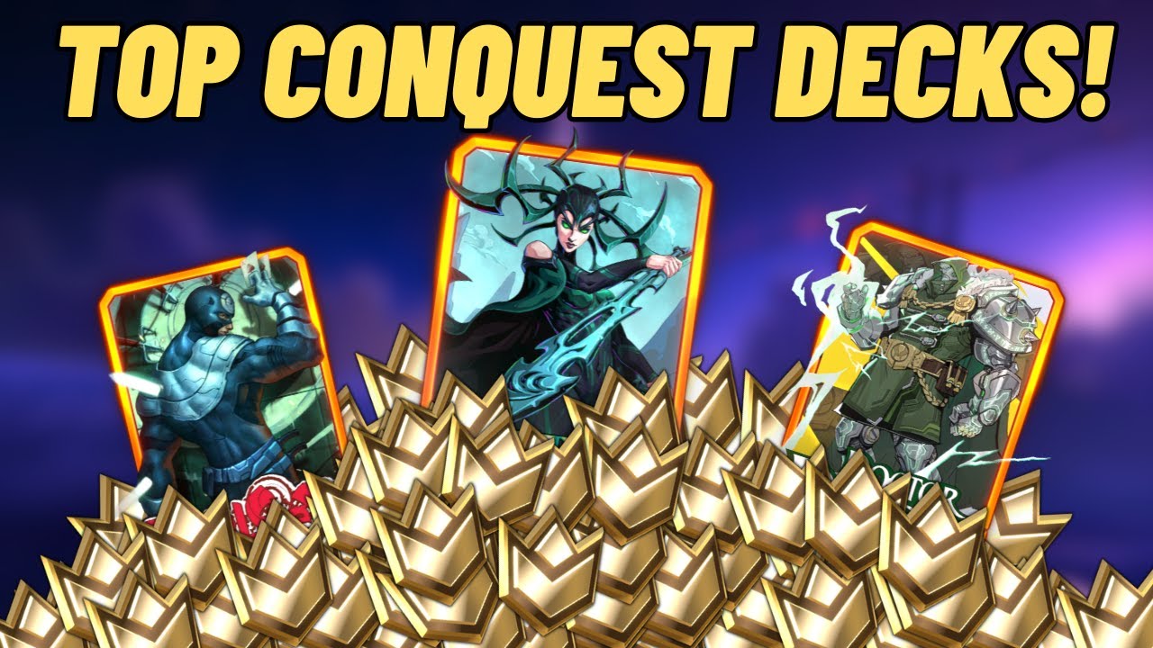 THE BEST CONQUEST GUIDE YOU'LL EVER WATCH! Decks to play F2P/P2W! | Marvel Snap