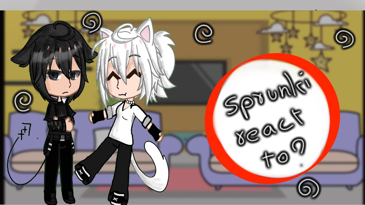 Sprunki react to?? // part 1//( I'm sorry this was too late) //  some copyright😅// lazy// blood,gore