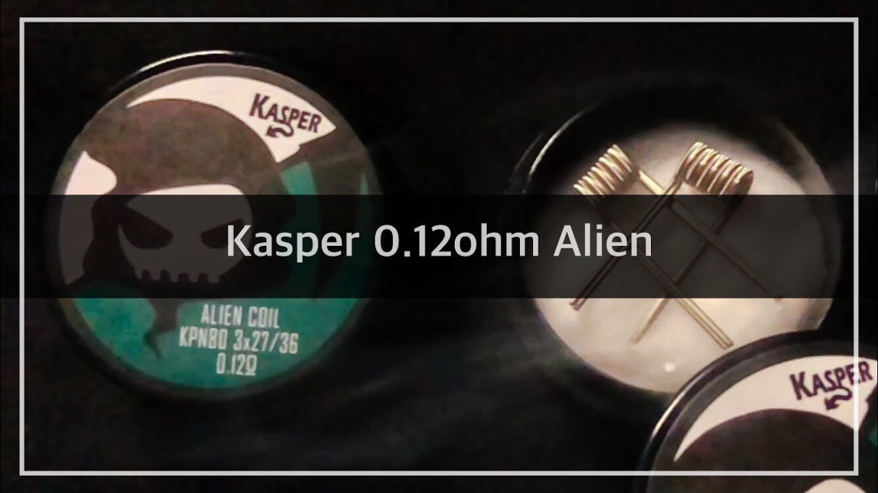 Kasper 0.12ohm Alien Coil Promotion