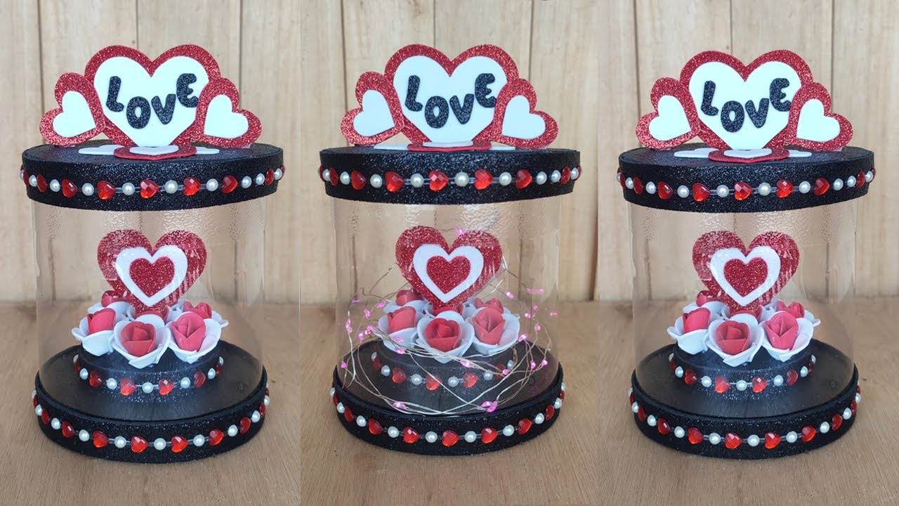 IDEA FÁCIL para el DÍA del AMOR y la AMISTAD - Manualidades para regalar en San Valentín