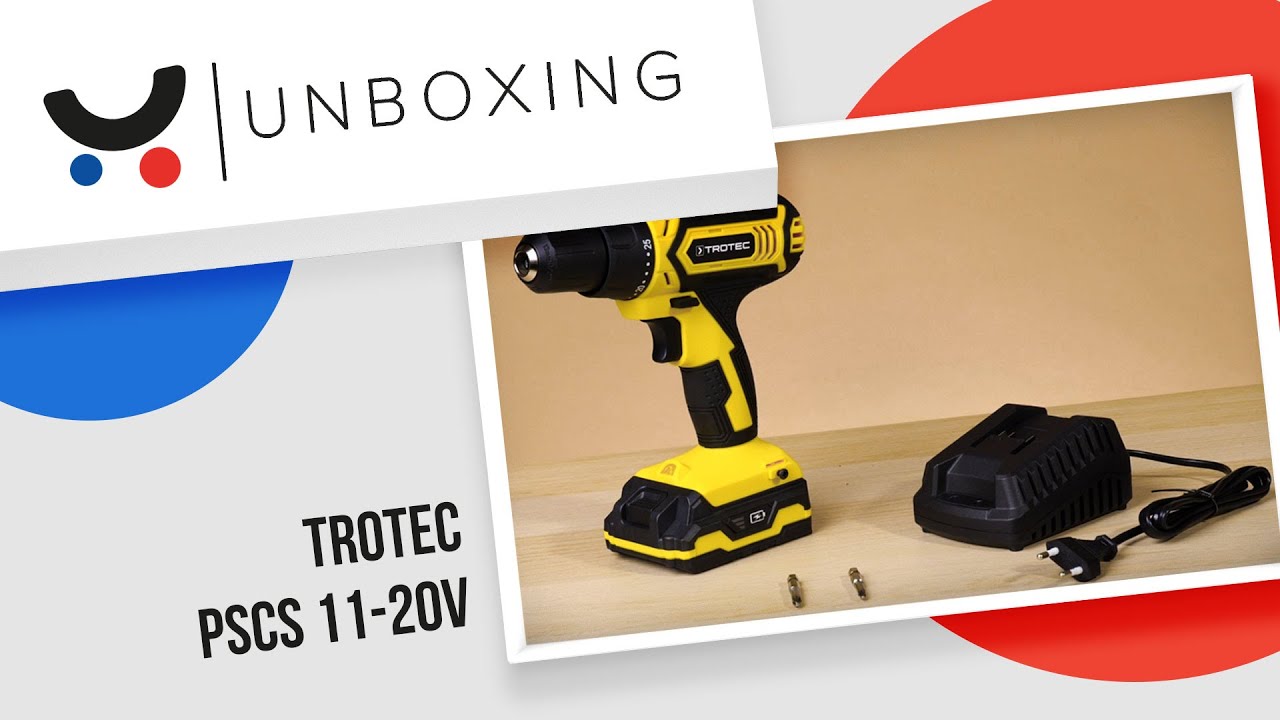 Akumulatora skrūvgriezis Trotec PSCS 11 20V Unboxing 220.lv