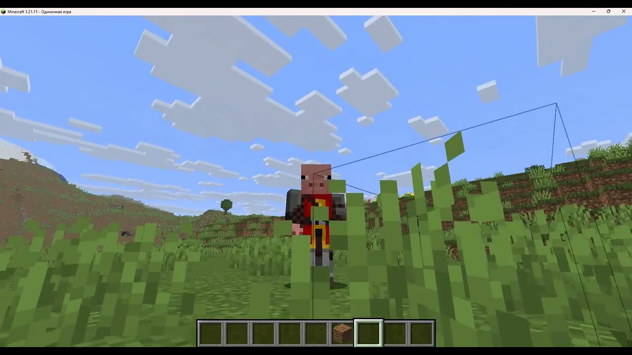 1 день, когда я пытался стать про ПВП-игроком #minecraft