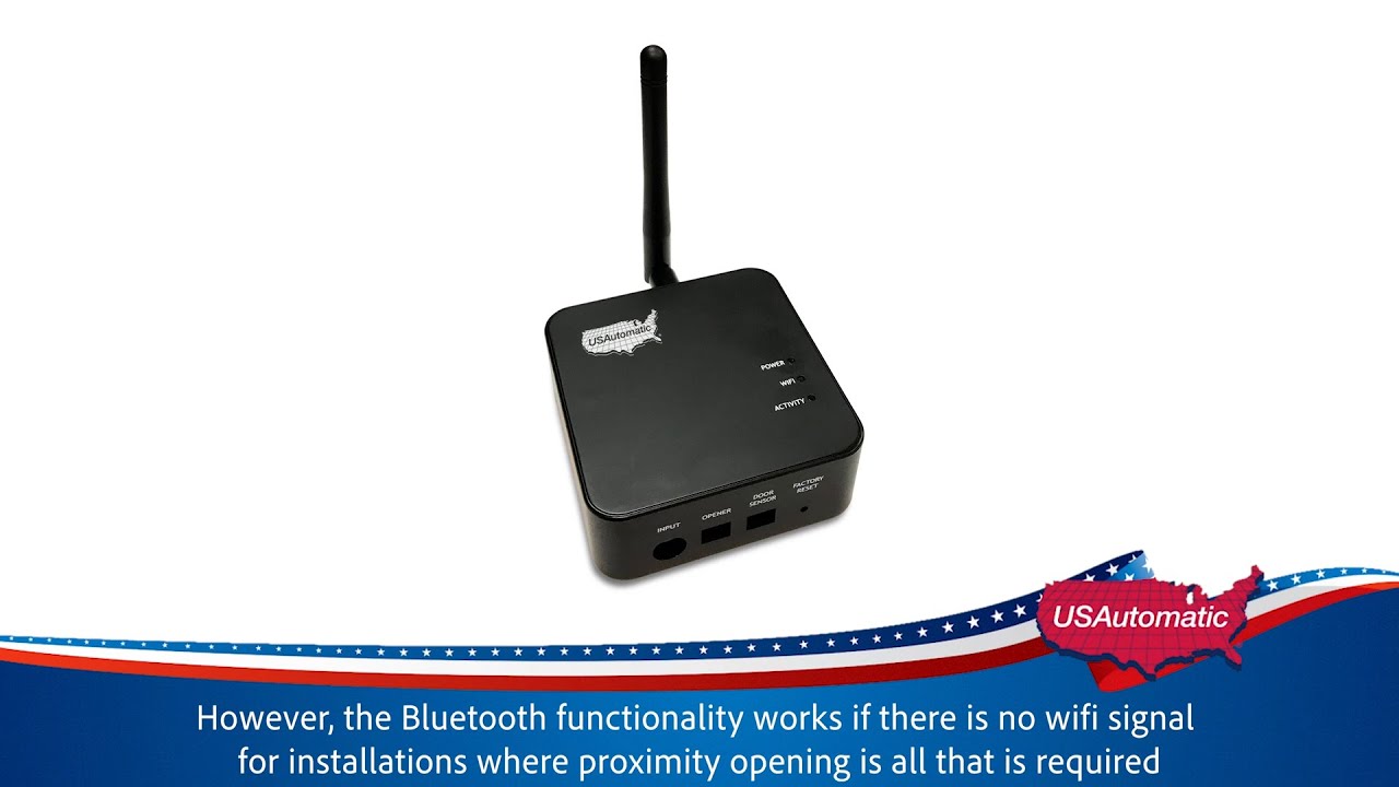 USAutomatic Nexx Gate Smart Gate Controller | Wi Fi & Bluetooth Enabled for Easy Gate Operation
