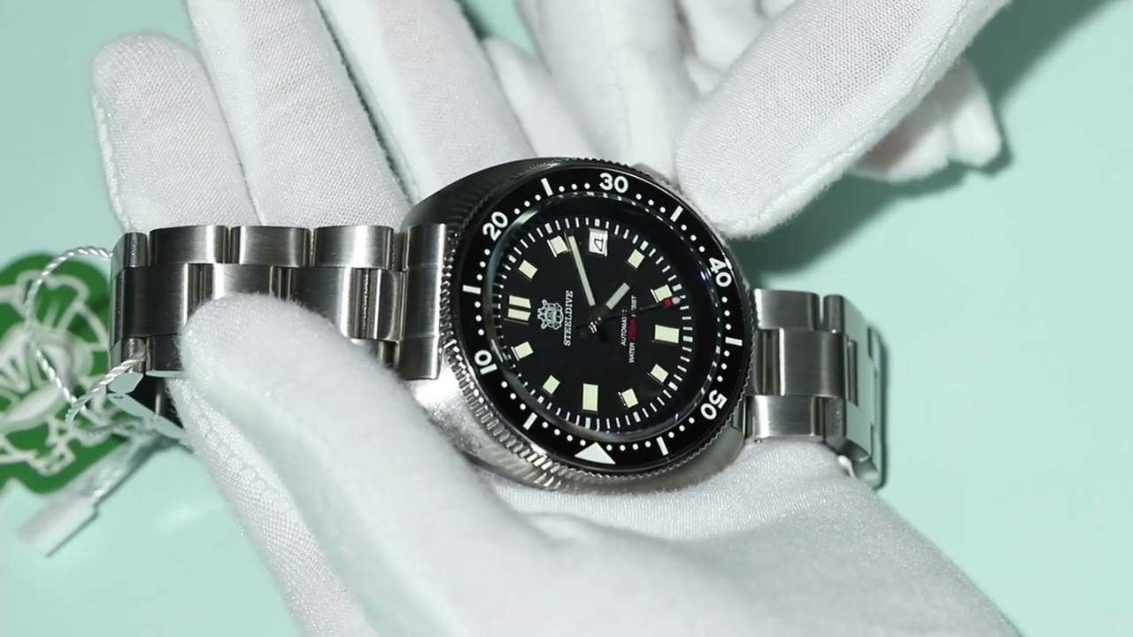 Steeldive SD1970 6105 Turtle Diver Watch