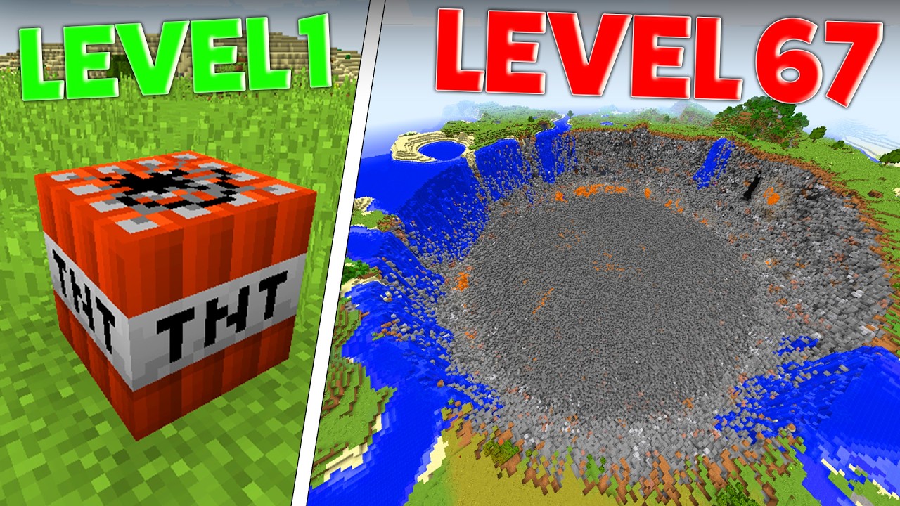 Weakest Vs STRONGEST TNT In Minecraft...