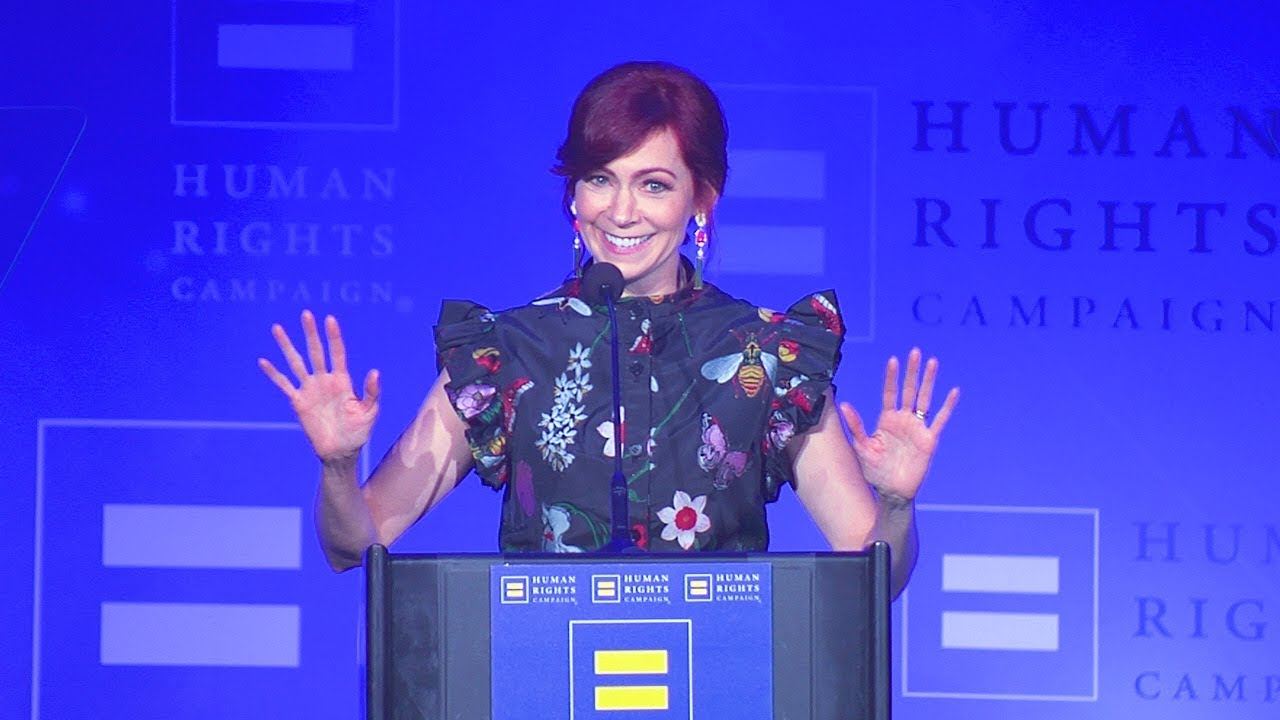 Carrie Preston Receives the HRC Ally For Equality Award