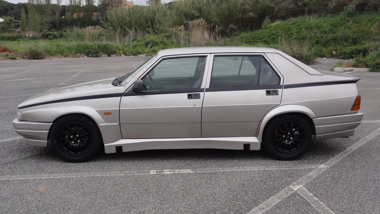 Vallelunga 29 06 2018 Alfa romeo 75 Twin Spark ITB