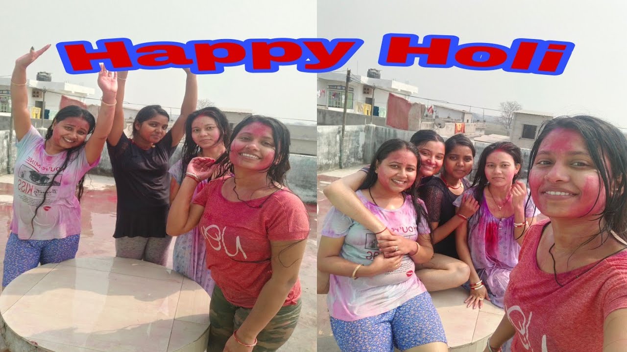 Happy Holi Part 1 💙💛💜❤️💚