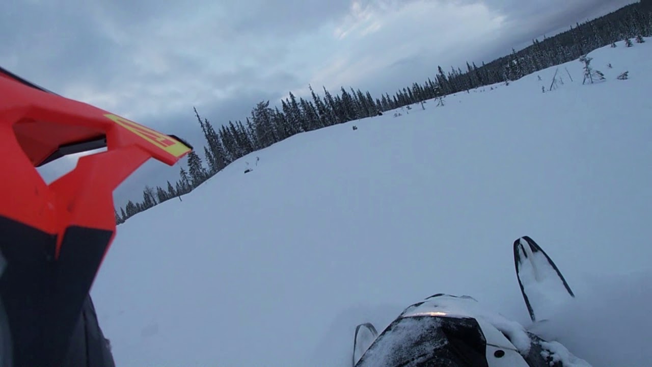 Lynx 49 Ranger 600 in deep snow! | Backcountry Snowmobiling |