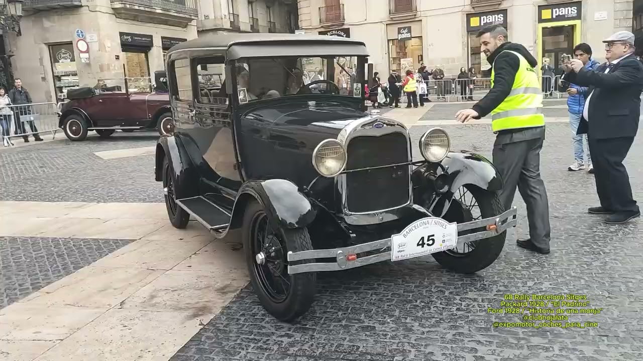 68 Rally Barcelona Sitges 2026 - Packard y Ford de 1928 - Expomotor