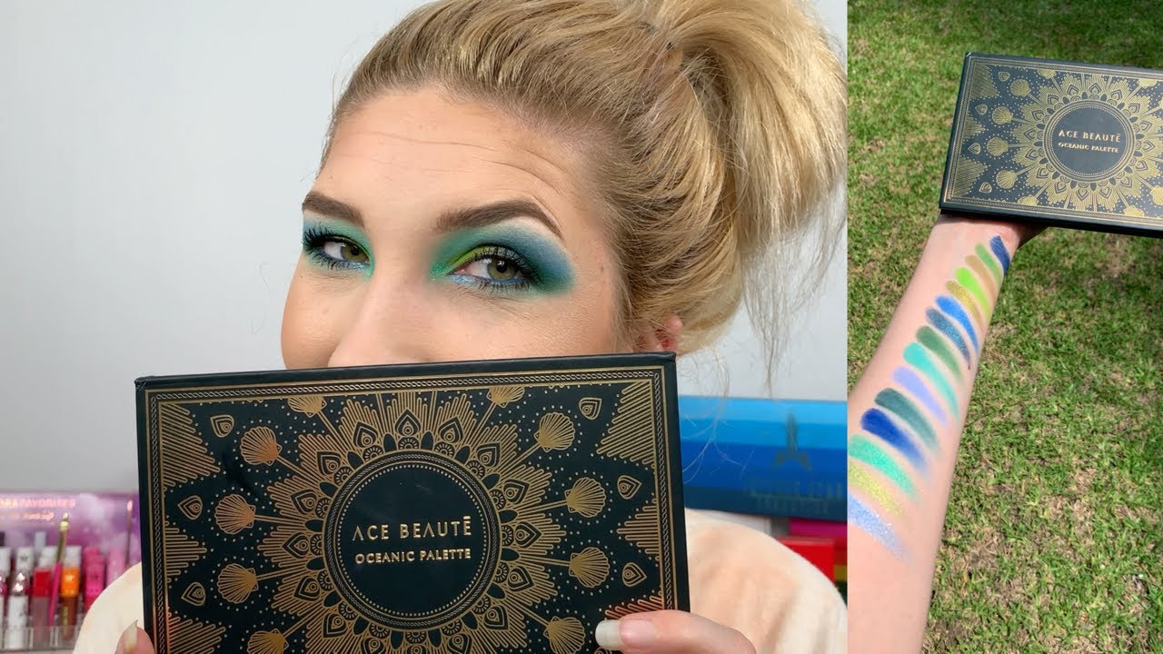 Ace Beauty Palette Review|Oceanic Palette