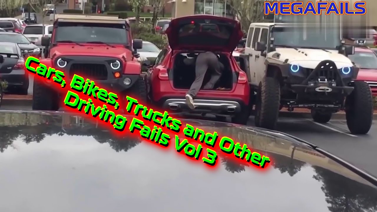 MegaFails #3 | stupid people, car crash fails