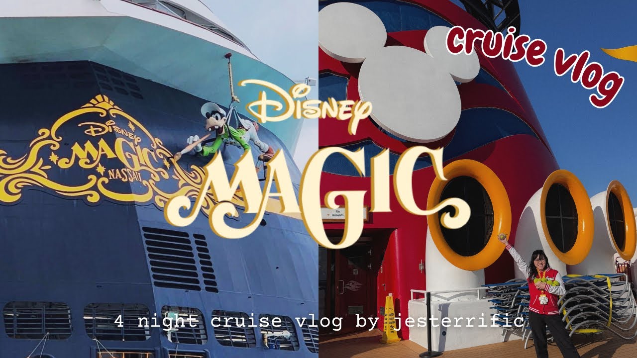 DISNEY MAGIC - FULL 4 night cruise vlog | Galveston, TX cruise