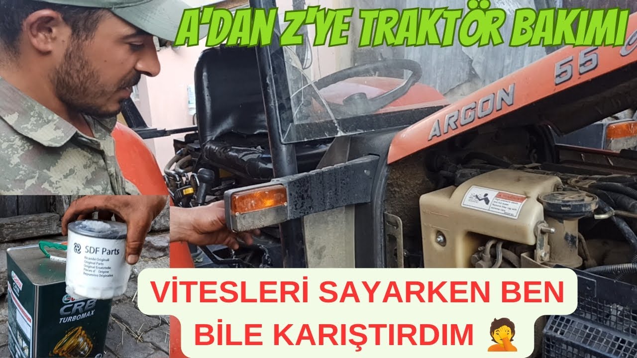 A'DAN Z' YE TRAKTÖR BAKIMI I NE KADAR ÇOK VİTESİ VAR I TRAKTÖR ÖZELLİKLERİ