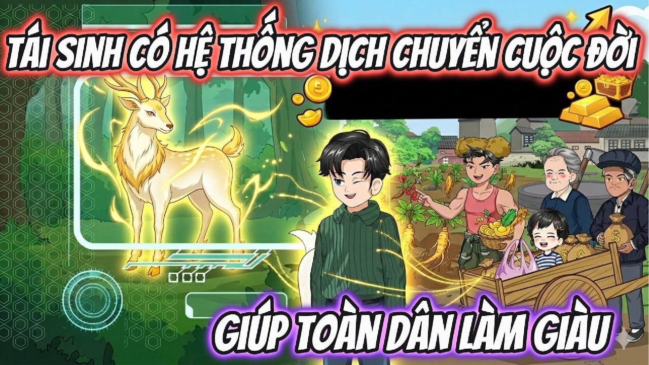 Tái Sinh Có Hệ Thống Dịch Chuyển Cuộc Đời Giúp Toàn Dân Làm Giàu | Tiểu Hà Review