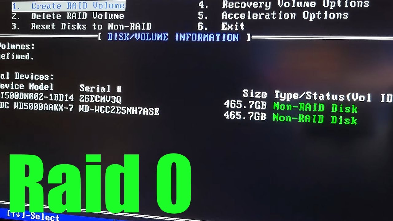 Setting Up RAID 0 with Intel Rapid Storage Technology | $25 eBay Hard Drives Speed Test!