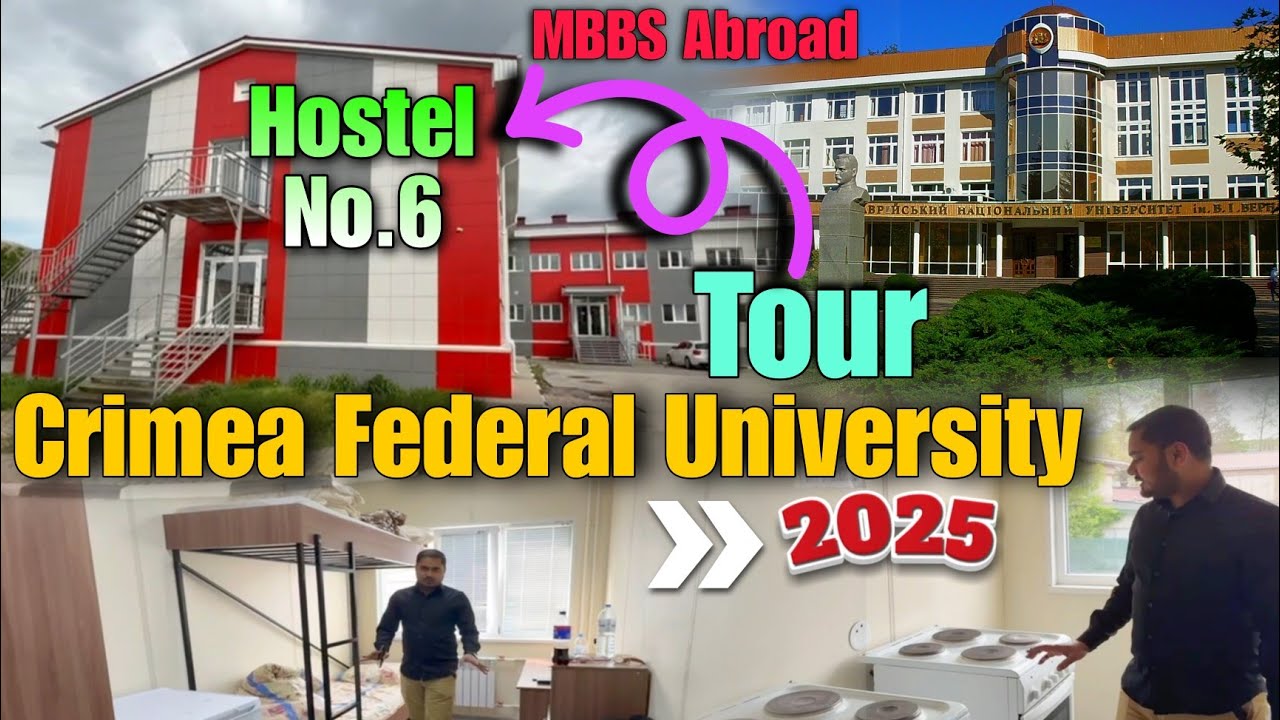 Crimea Federal University Hostel No.6 Tour 🏨 | Inside Look at Student Life in Russia 2025!