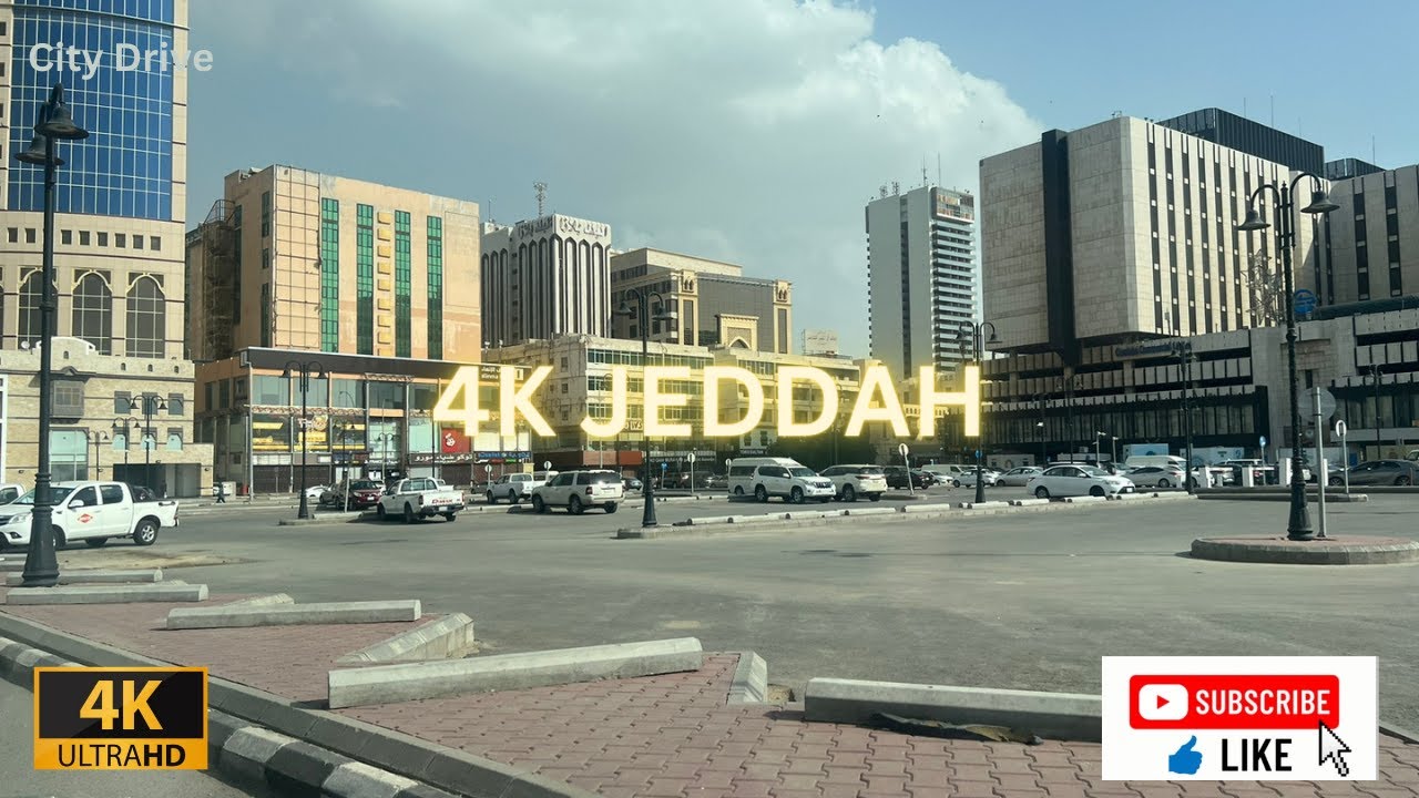4K Jeddah Drive | Day Tour |Amazing Scenic View|Saudi Arabia