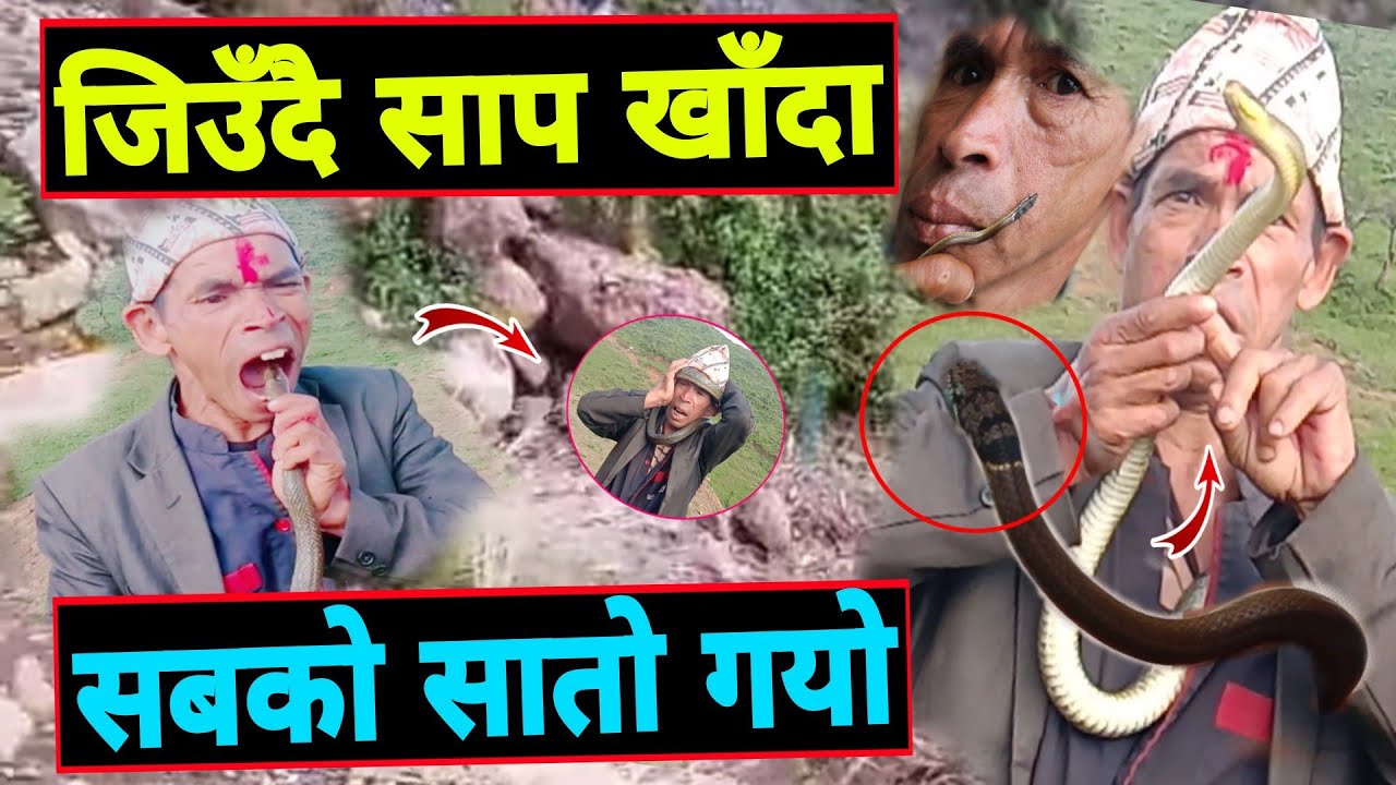 जिउँदै साप छेपारो मुसा भ्यागुतो लगायत सबै खाने डरलाग्दो मान्छे भेटिए || Bastabik Khabar Video Rolpa